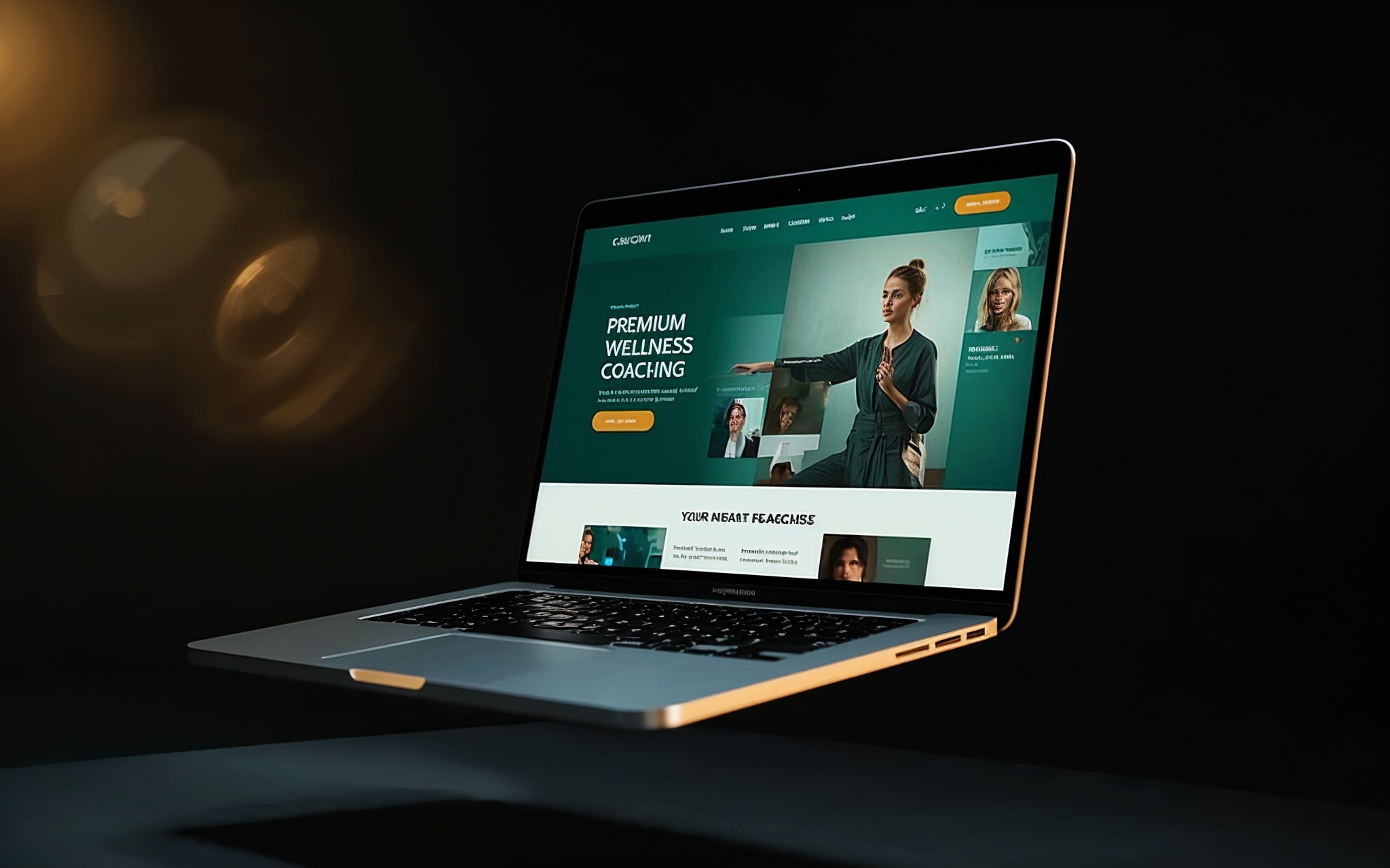Luna Wellness Studio website preview